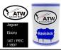 Preview: Jaguar, Ebony, 1AT / PEC / 1807: 500ml Lackdose, von ATW Autoteile West.
